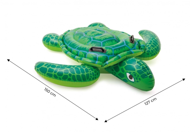 Tortue gonflable avec poignées -150 x 127 cm