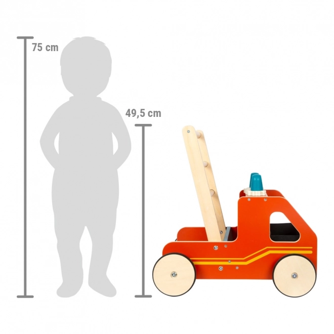 Petite marchette pour enfants Small foot Pompiers