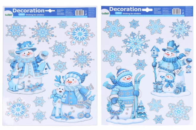 Décoration de fenêtre de Noël