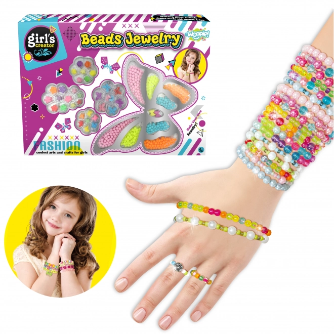 Ensemble de fabrication de bijoux pour filles