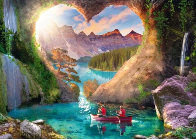 Puzzle Amour des montagnes 1000 pièces SCHMIDT