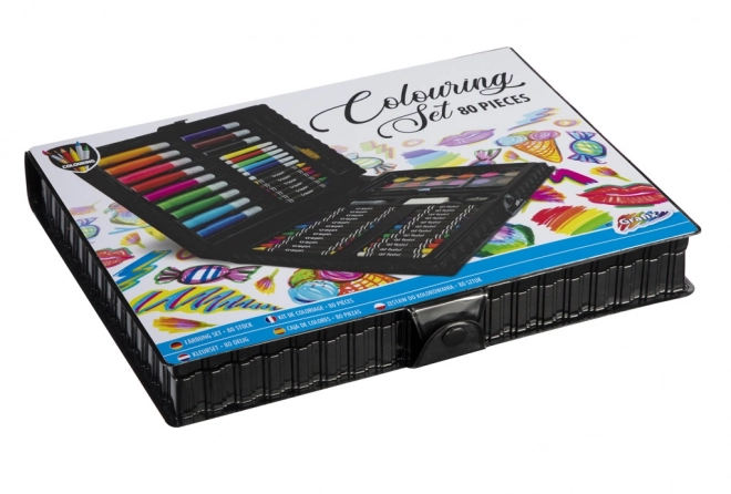 Ensemble de peinture pour petits peintres 80 pcs