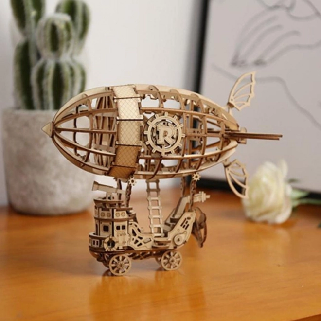Dirigeable - Puzzle en bois 3D