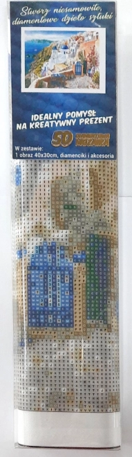 Norimpex Peinture au diamant Santorini 30x40cm