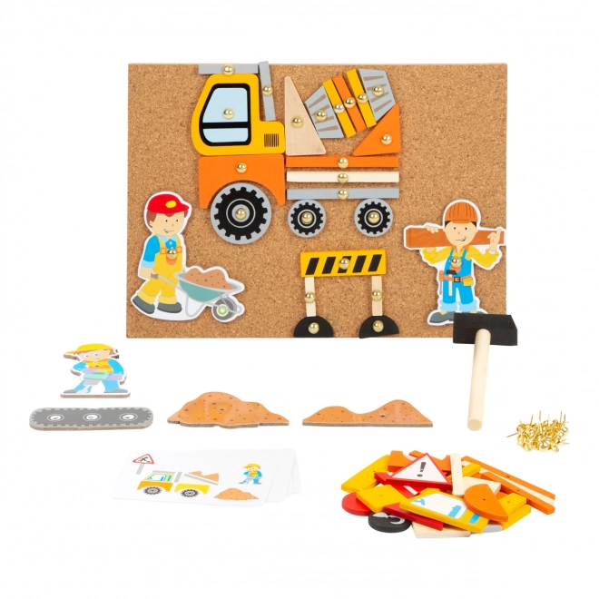 Jeu de martelage Small Foot Transport