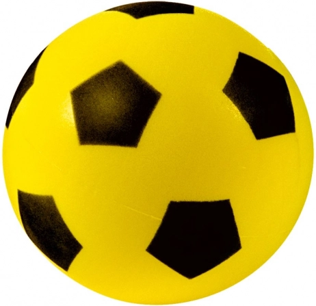 Balle en mousse souple Androni 19,4 cm jaune