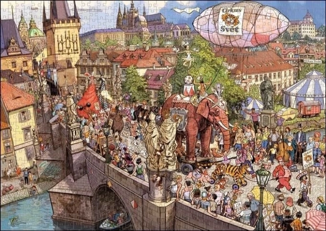 Puzzle Parade de rue 2000 pièces