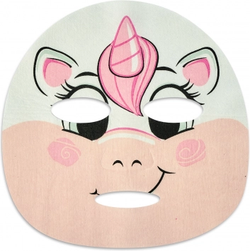 Masque hydratant pour enfants avec motif licorne
