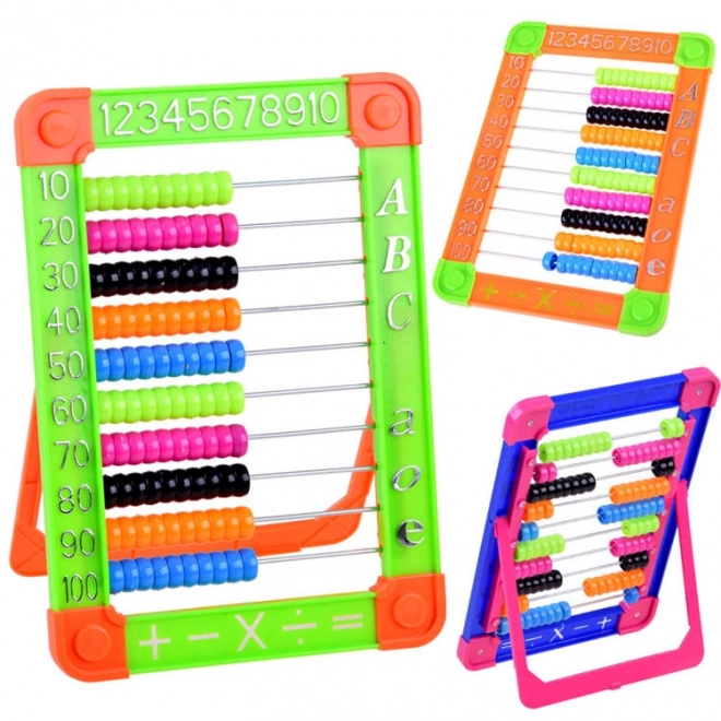 Compteur en plastique coloré pour enfants