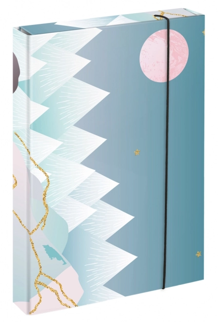 BAAGL Dossiers pour cahiers scolaires A4 Jumbo Lune