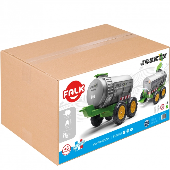 Remorque citerne Joskin à quatre roues