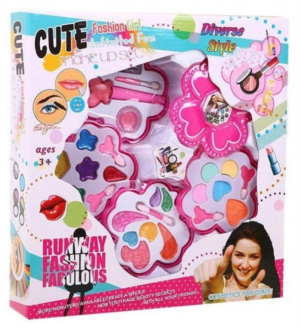 Set de maquillage pour filles 3+ Étui rose