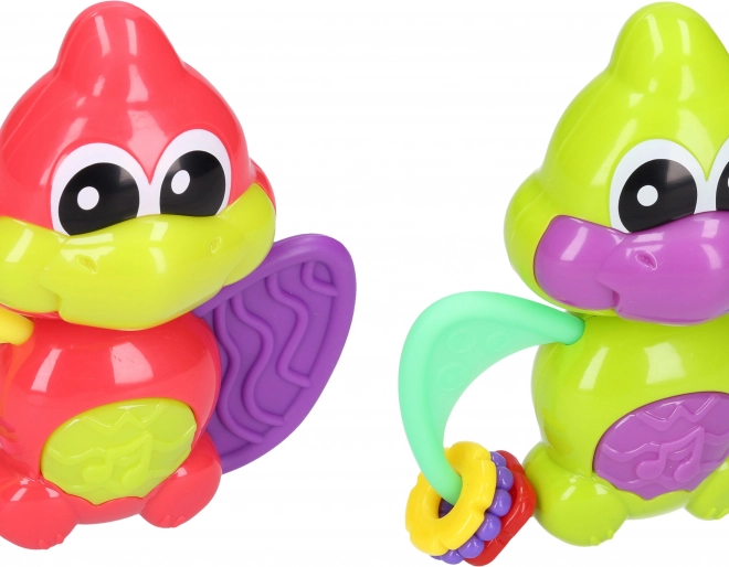 Dino peluche avec effets 12 cm - Maamaa