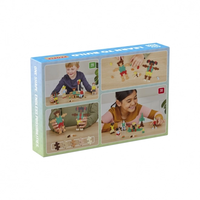 Jeu de construction Plus-Plus Personnages du monde