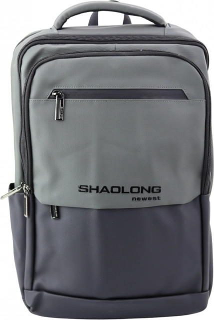 Sac à dos business urbain avec USB noir et gris 16 L