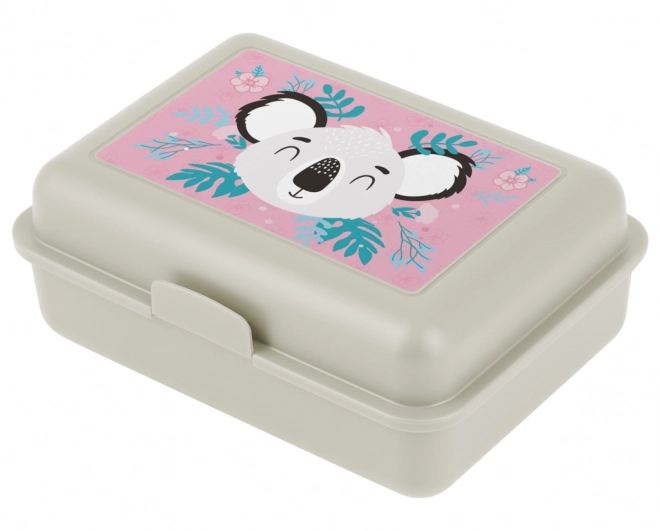Boîte à goûter avec motif de bébé koala