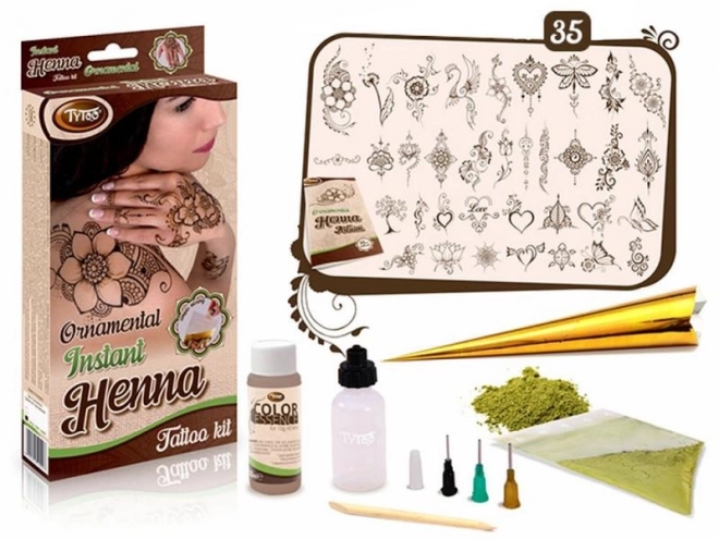 Ensemble Créatif TyToo Henna Ornement