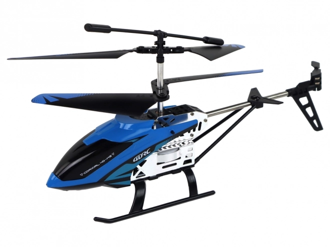 Hélicoptère RC en aluminium 2.4G Bleu 15 minutes de vol
