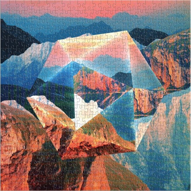 Galison Puzzle Prisme Naturel 500 Pièces