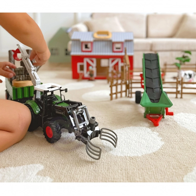 Set de machines agricoles tracteur mini ferme WOOPIE