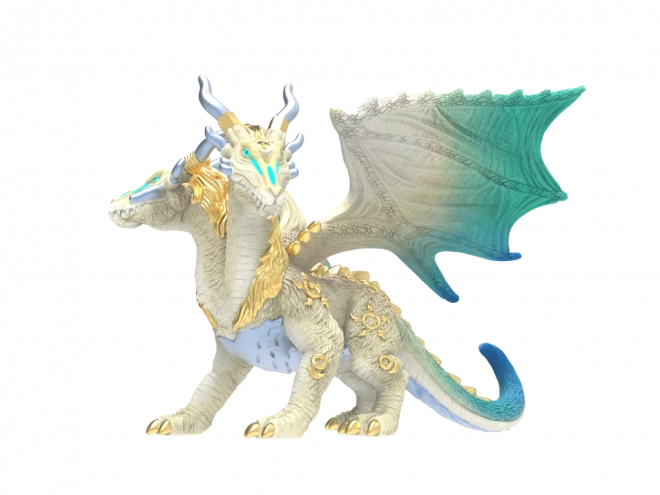 Dragon mythique - Neige