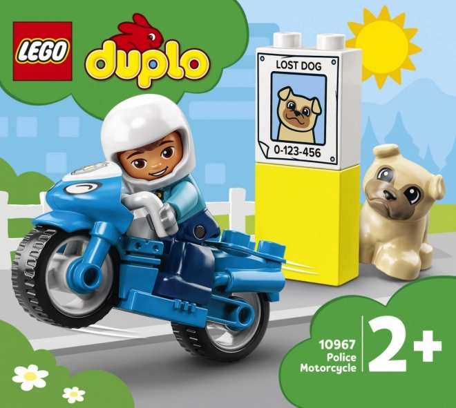 LEGO Duplo 10967 Moto de Police