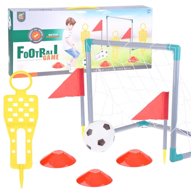 But de football pour enfants avec accessoires