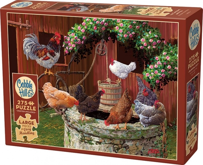 Puzzle Les Poules Réussissent XL 275 pièces