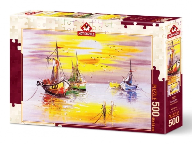 ART PUZZLE Puzzle Coucher de soleil 500 pièces
