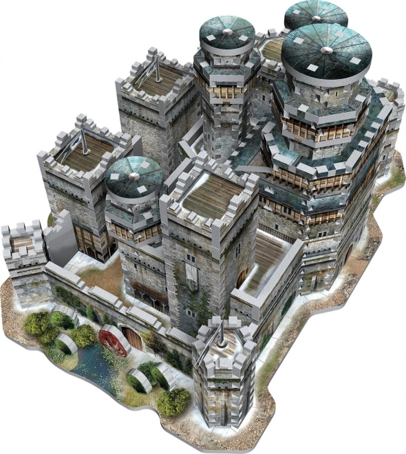 Puzzle 3D WREBBIT Jeu des Trônes : Winterfell 910 pièces