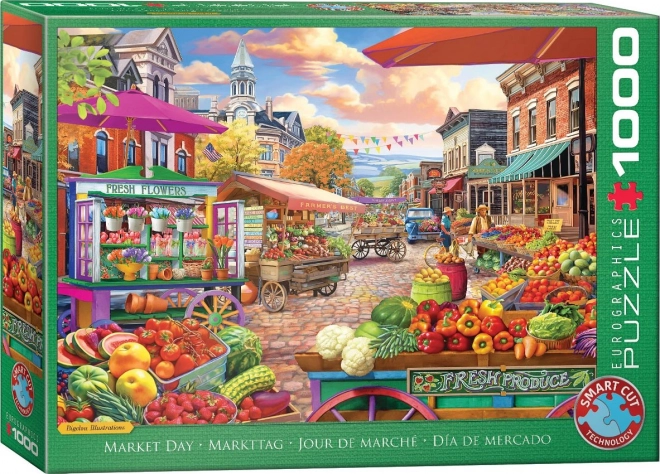 Puzzle Marché 1000 pièces Eurographics