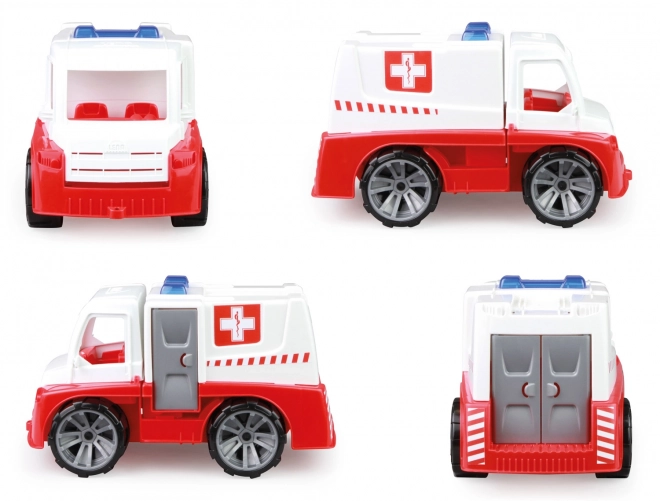 Ambulance Auto Truxx pour enfants avec figurine