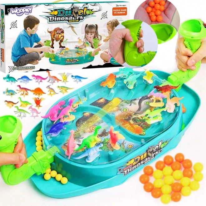 Jeu passionnant Bataille de dinosaures de Woopie