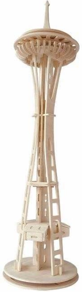 Puzzle 3D en bois Seattle Tower