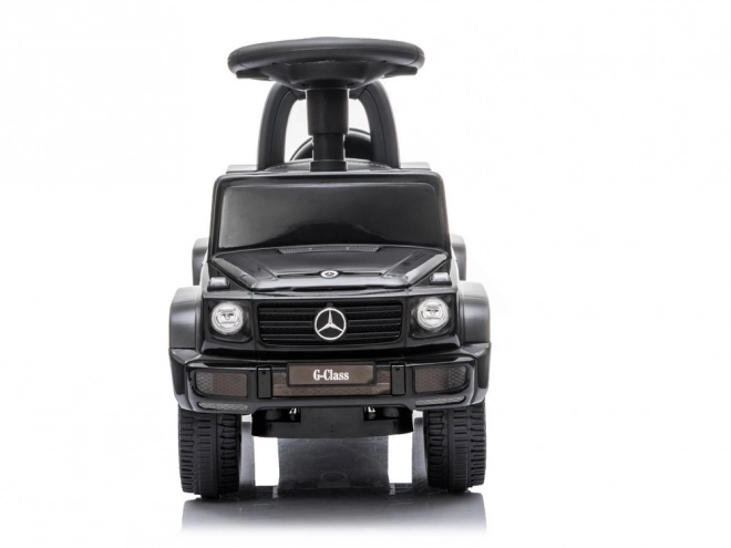 Trotteur Mercedes G-Class noir avec klaxon et son de moteur