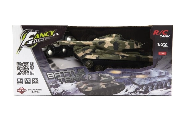Tank RC avec Télécommande et Effets Sonores sur Piles