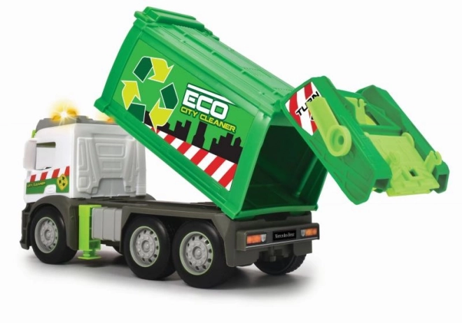Camion de poubelle Mercedes 26 cm
