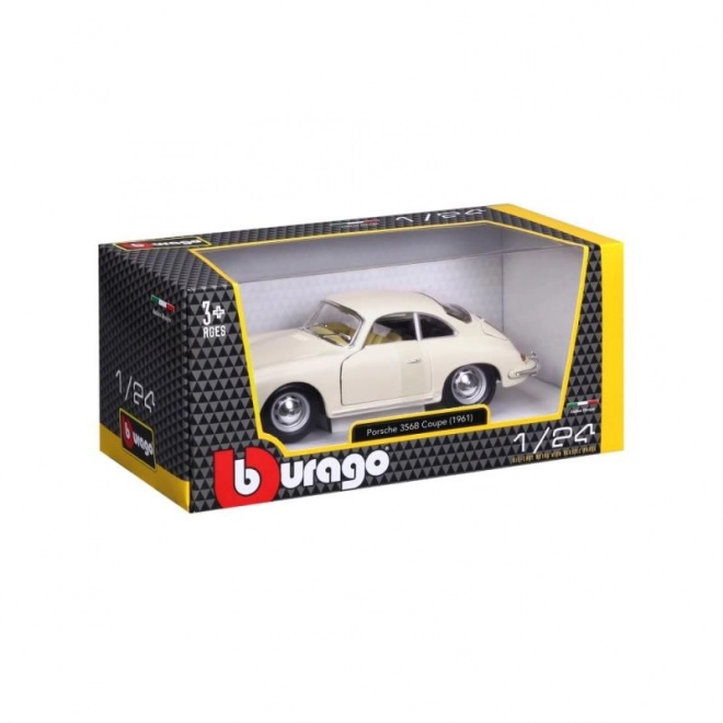 Bburago 1:24 Porsche 356B Coupé (1961) Ivoire