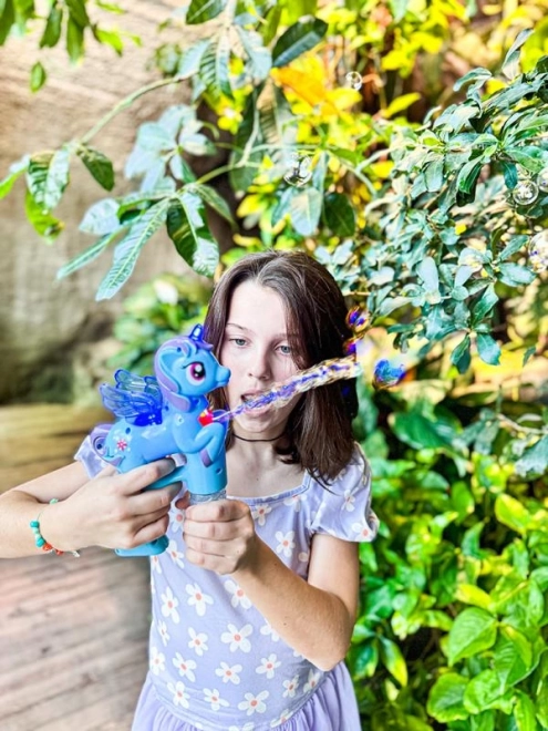 Machine à Bulles Licorne avec Lumière