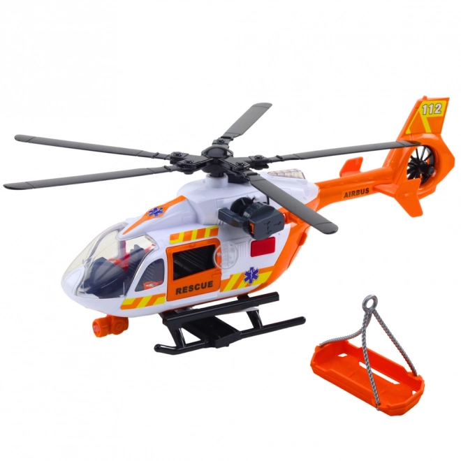 Hélicoptère de secours avec lumières et sons