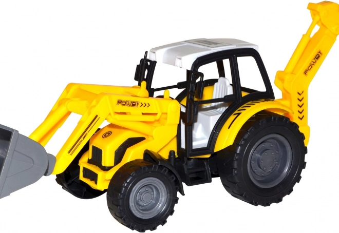 Tracteur avec chargeur à inertie