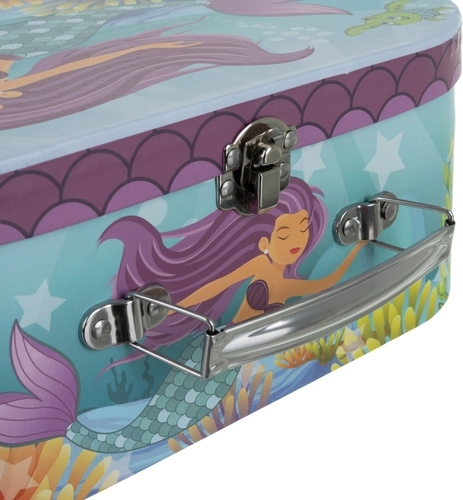 Valisette métallique robuste pour les voyages