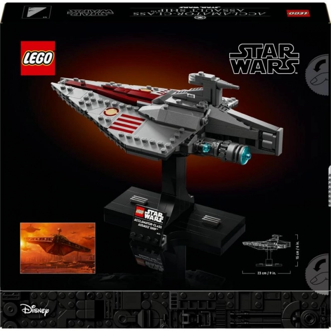 Lego Star Wars Acclamator Kroiseur