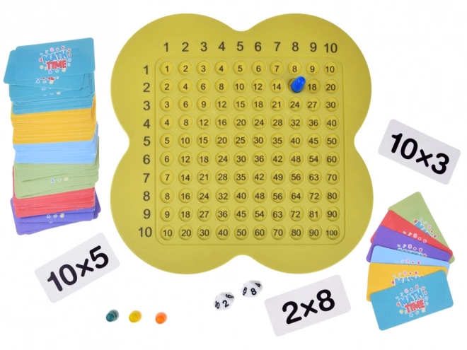 Jeu mathématique éducatif pour apprendre les tables de multiplication