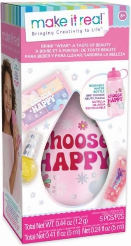 Coffret cosmétique avec bouteille d’eau pour enfants