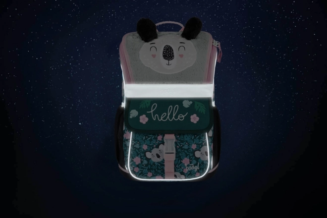 BAAGL SET 5 Zippy Baby Koala : cartable, trousse, sac, chemise, boîte