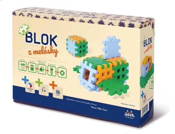 Jeu de Construction Blok de Melásky