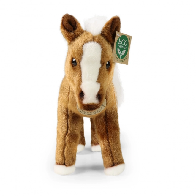Cheval en peluche éco-responsable
