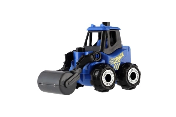 Jeu de construction auto en plastique avec roue libre