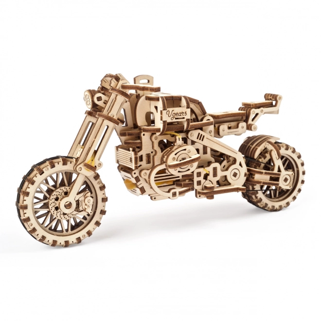 Ugears puzzle 3D Moto avec side-car 380 pièces
